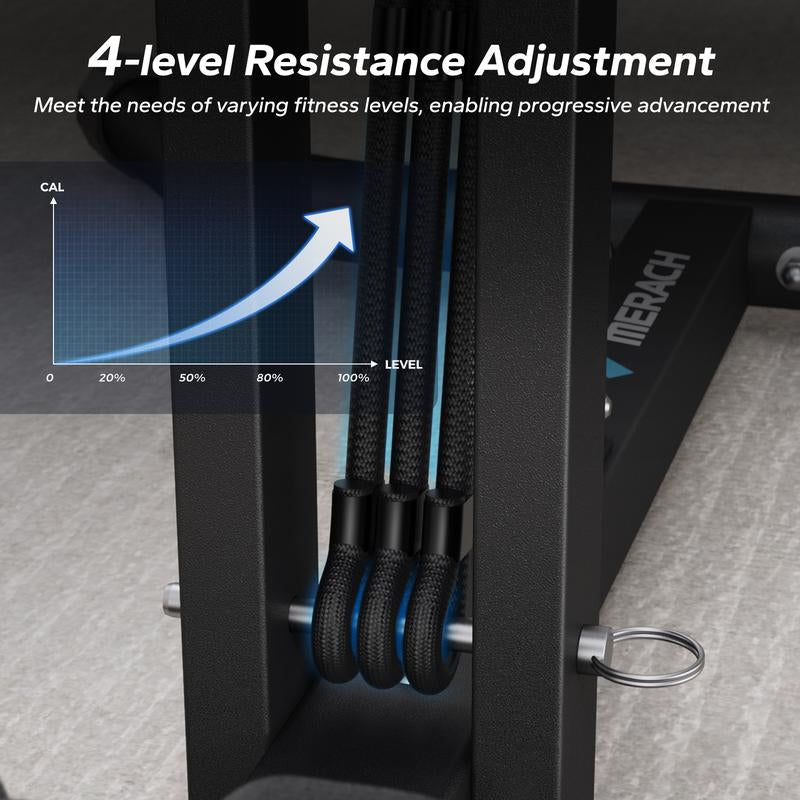 (Live Only)Special Link for Flash Sale MERACH Deep Squat Machine, Adjustable Glutes Workout for Home Gym Workout Training, Sit up Machine for Abs and Muscle Building, Abdominal Bench, Push up Fitness Equipment, Dealsforyoudays