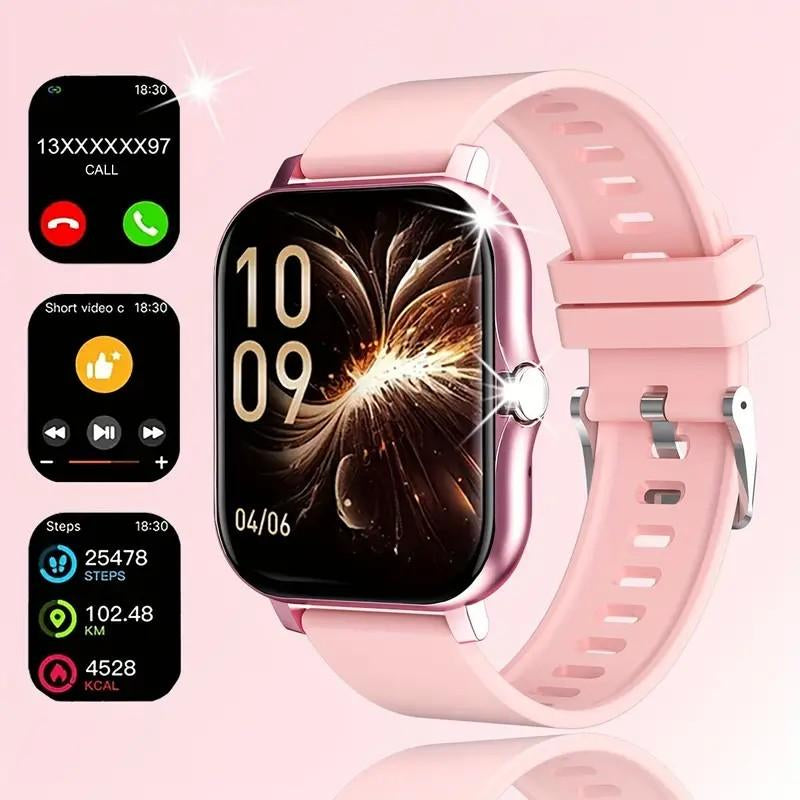 Smart Watch, Wireless Calling/Dialing, Multi Sport Mode, Call Reminder and Rejection, SMS Reminder, Message Reminder, Various APP Reminders