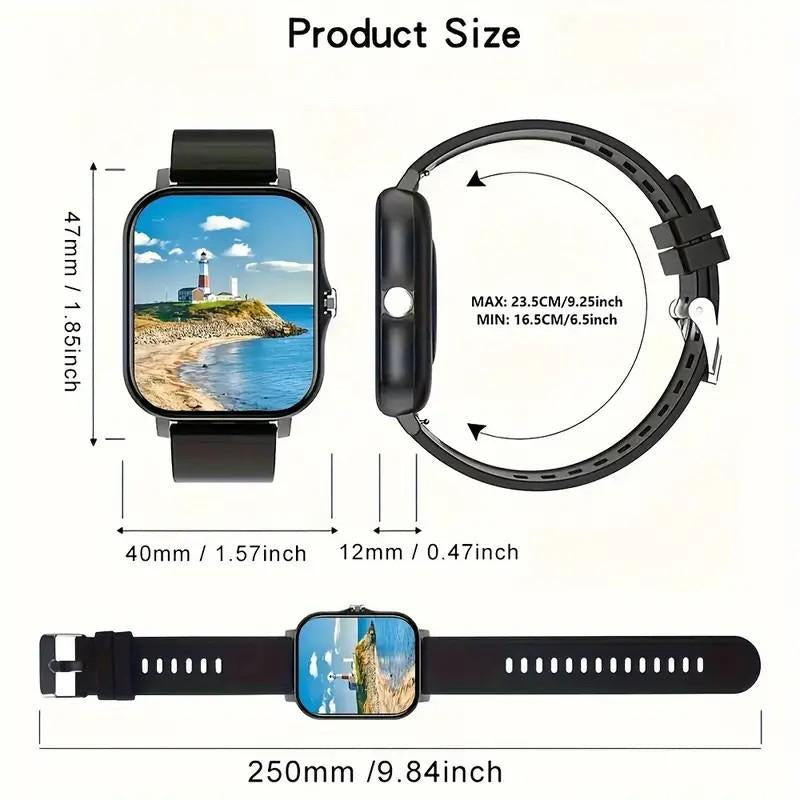 Smart Watch, Wireless Calling/Dialing, Multi Sport Mode, Call Reminder and Rejection, SMS Reminder, Message Reminder, Various APP Reminders