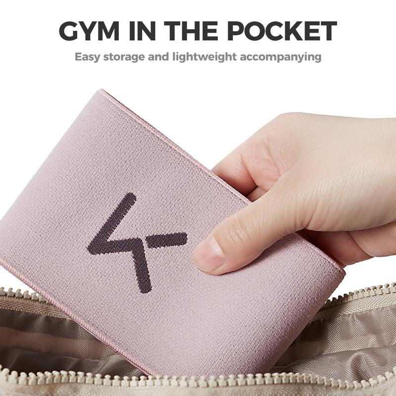 KEEP Fabric Resistance Bands for Legs and Butt, Fabric Exercise Loop Bands Yoga, Pilates, Rehab, Fitness and Home Workout, Strength Bands for Booty