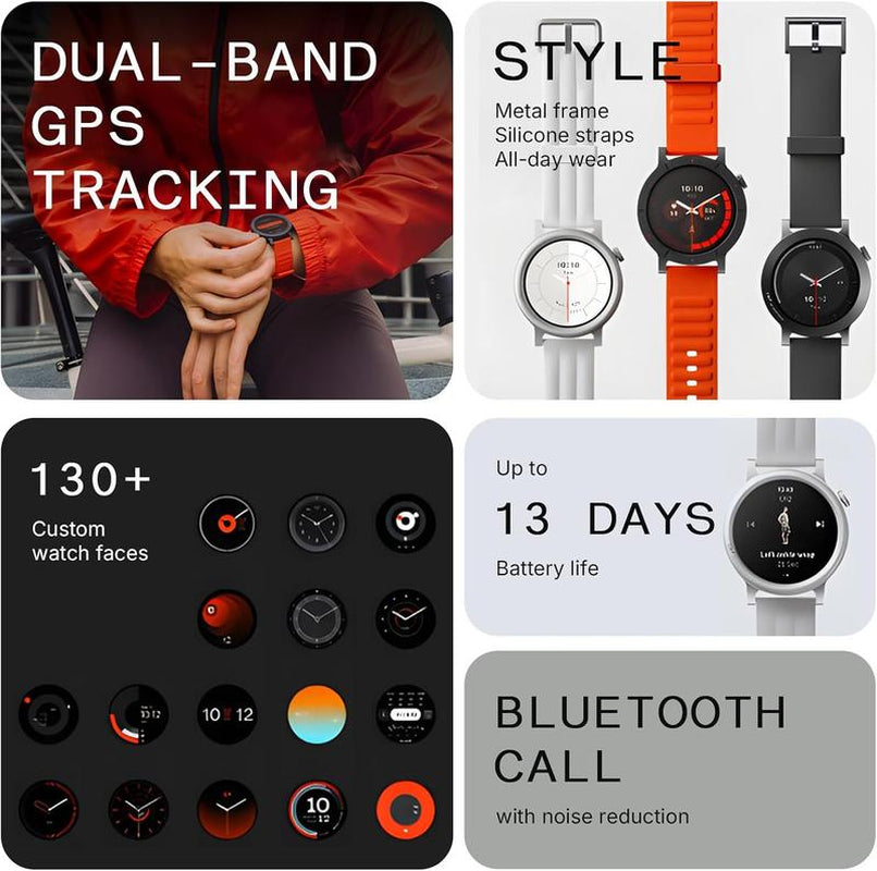 CMF Watch 3 Pro Smart Watch for Men Women, Bluetooth Call AI Smartwatch with Energy Score, Heart Rate Tracking, Sleep Monitor, GPS & 130+ Sport Modes, Fitness Tracker for Android Ios, IP68 Ash Grey Outdoorfun
