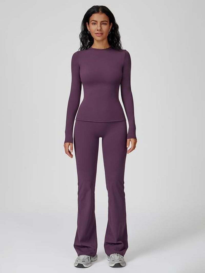 Women'S Sporty Tracksuit Set, Casual Two-Piece, Comfortable Athletic Wear, Ideal for Gym & Daily Activities, Yoga Clothes Set
