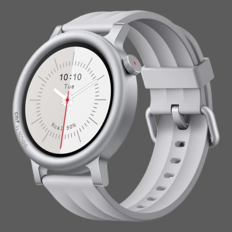 CMF Watch 3 Pro Smart Watch for Men Women, Bluetooth Call AI Smartwatch with Energy Score, Heart Rate Tracking, Sleep Monitor, GPS & 130+ Sport Modes, Fitness Tracker for Android Ios, IP68 Ash Grey Outdoorfun