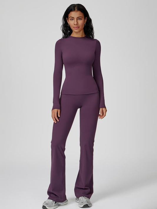 Women'S Sporty Tracksuit Set, Casual Two-Piece, Comfortable Athletic Wear, Ideal for Gym & Daily Activities, Yoga Clothes Set