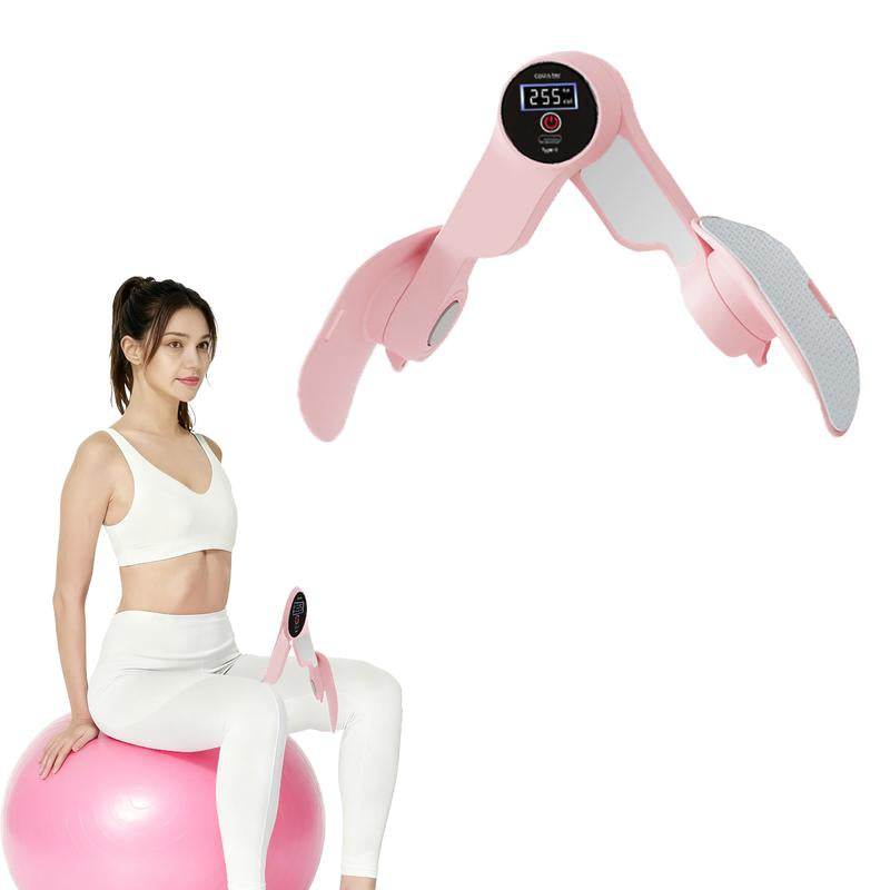 Thigh Exerciser,Thigh Toner,Leg & Hip Toner for Women/Men,Inner Thigh Shaper /Arm Sculptor Ergonomic Pelvic Floor Trainer for Postpartum Care & Home Workouts,Pelvic Floor Muscle Trainer Exercise Product Upgraded Muscle Fitness
