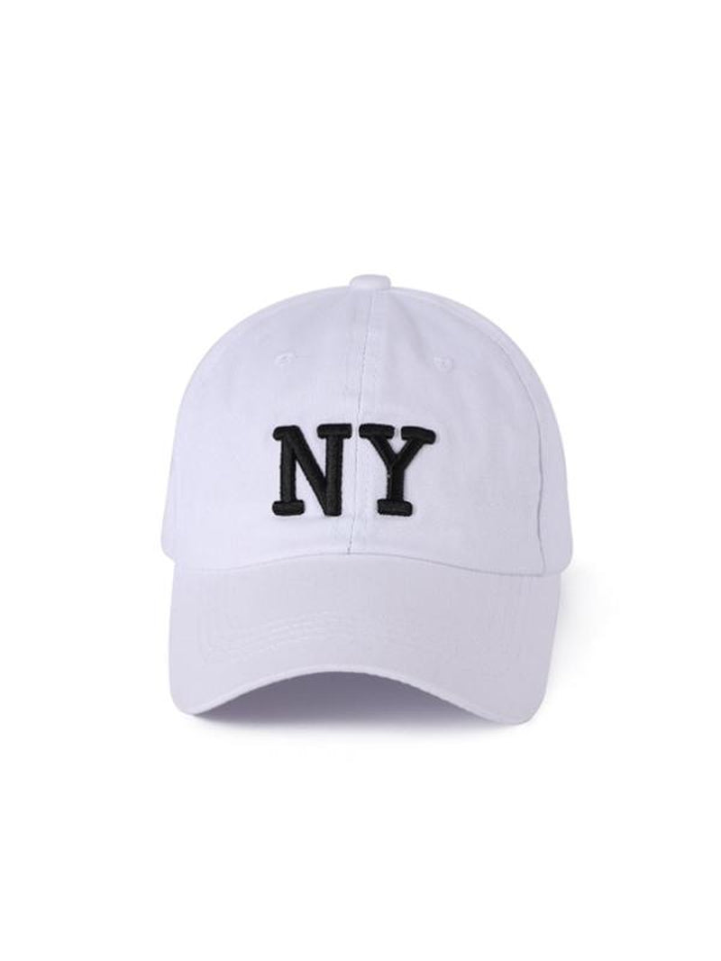 NY Embroidered Baseball Cap, Casual Outdoor Sun Hat for Men & Women, Adjustable Outdoor Sun Hat for Spring Autumn Travel Beach Vacation